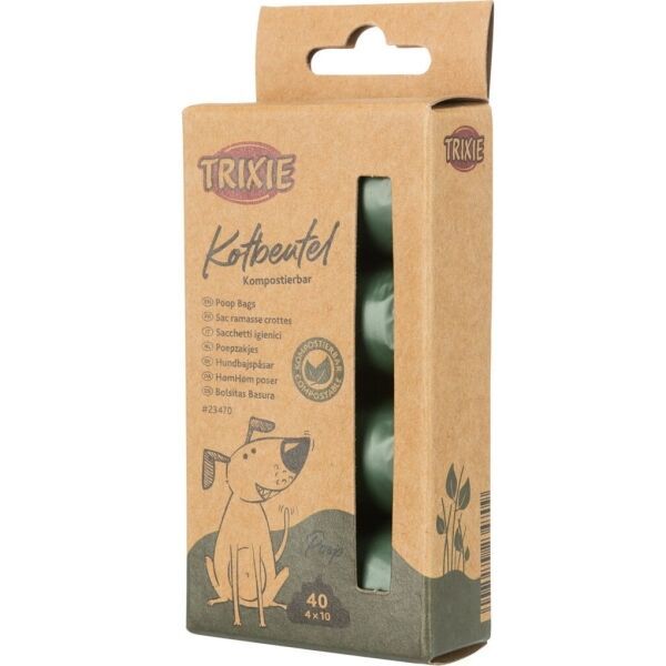 TRIXIE TRIXIE KOTBEUTEL Торбички за екстременти, зелено, размер