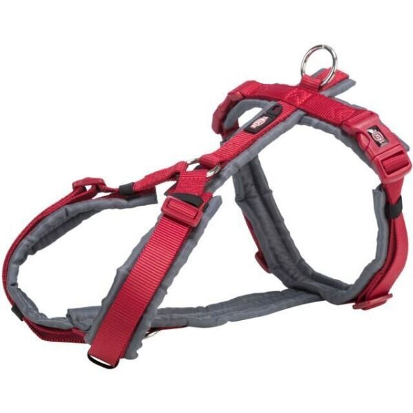 TRIXIE TRIXIE PREMIUM DOG HARNESS L Тренировъчен намордник за куче, червено, размер os