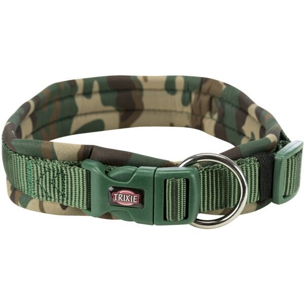 TRIXIE TRIXIE PREMIUM NEOPRENE COLLAR L-XL Каишка, тъмнозелено, размер os
