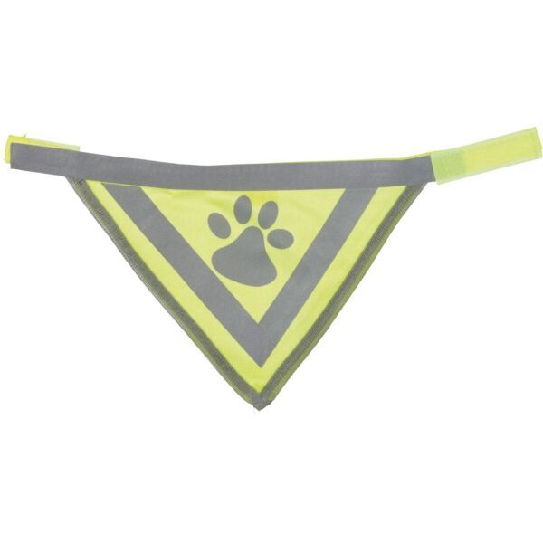 TRIXIE TRIXIE REFLECTIVE DOG SCARF XS-S Светлоотразителен шал за кучета, жълто, размер os
