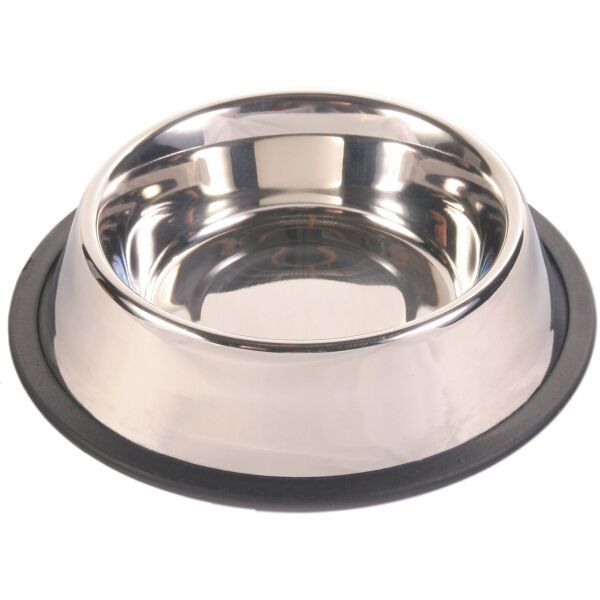 TRIXIE TRIXIE STAINLESS STEEL BOWL 900ML Неръждаема купа, сребърно, размер UNI