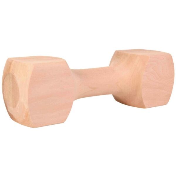 TRIXIE TRIXIE WOODEN DUMBBELL 650G Дървена гира за апорт ( дресировка), кафяво, размер os
