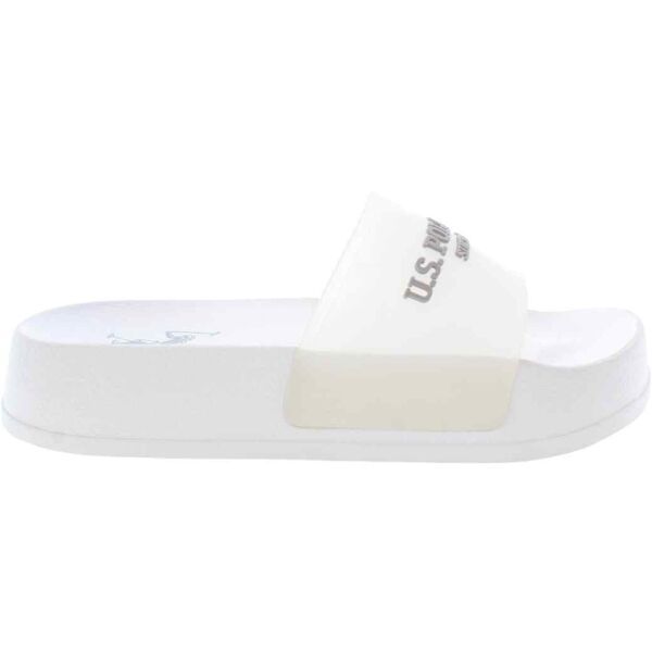U.S. POLO ASSN. U.S. POLO ASSN. AMAMI Дамски чехли, бяло, размер
