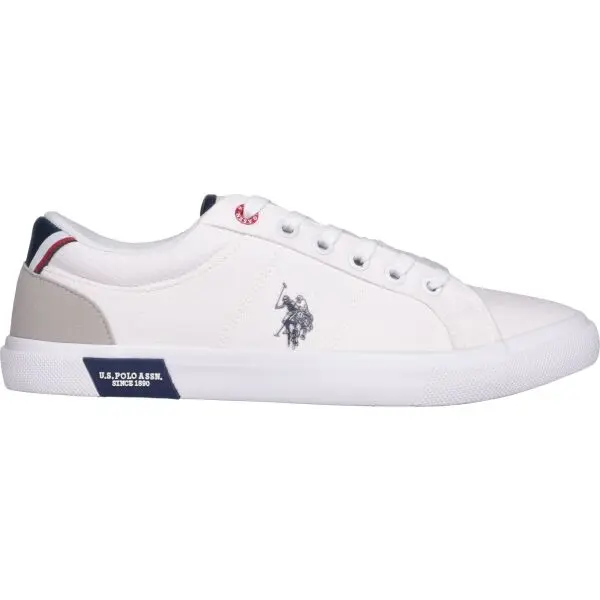 U.S. POLO ASSN. U.S. POLO ASSN. BASTER001B Мъжки маратонки, бяло, размер