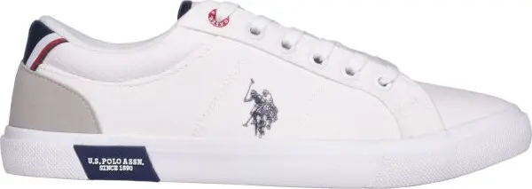 U.S. POLO ASSN. U.S. POLO ASSN. BASTER001B Мъжки маратонки, бяло, размер
