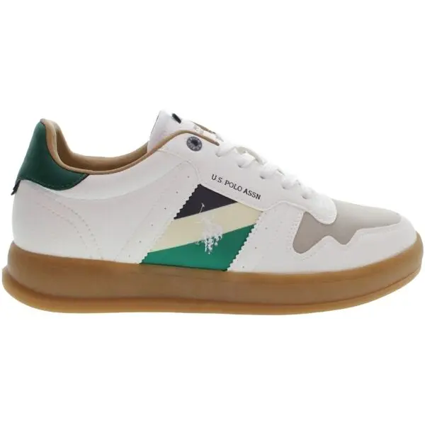 U.S. POLO ASSN. U.S. POLO ASSN. CAMPY Мъжки маратонки, бяло, размер