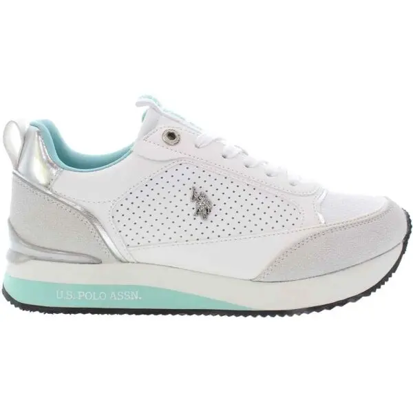 U.S. POLO ASSN. U.S. POLO ASSN. FRISBY Дамски спортни обувки, бяло, размер