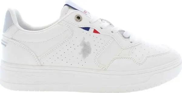 U.S. POLO ASSN. U.S. POLO ASSN. KOSMO CLUB Дамски спортни обувки, бяло, размер