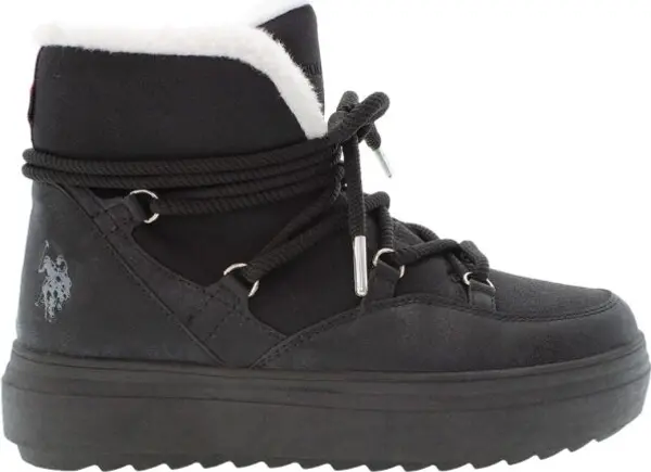 U.S. POLO ASSN. U.S. POLO ASSN. PENNY001 Дамски зимни обувки, черно, размер