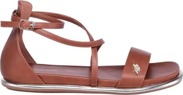 U.S. POLO ASSN. U.S. POLO ASSN. SORAYA Дамски сандали, кафяво, размер