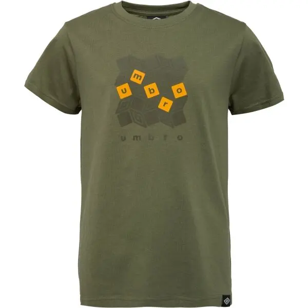 Umbro Umbro AMEEL Момчешка тениска, khaki, размер 116-122