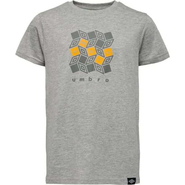 Umbro Umbro AMEEL Момчешка тениска, сиво, размер 140-146