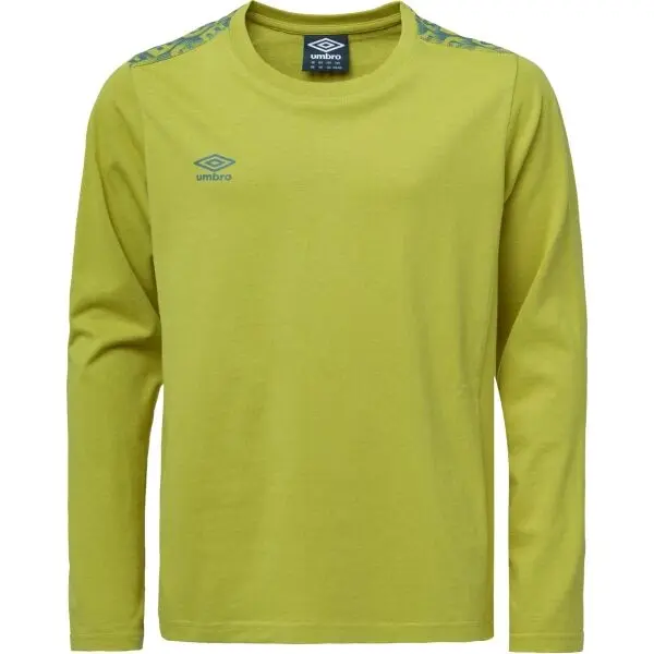 Umbro Umbro ASGAR Момчешка тениска, светло-зелено, размер 152-158