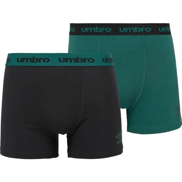 Umbro Umbro BOXER SHORT 2 PACK Мъжки боксерки, черно, размер