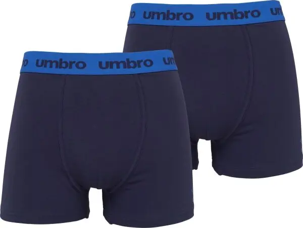 Umbro Umbro BOXER SHORT 2 PACK Мъжки боксерки, тъмносин, размер