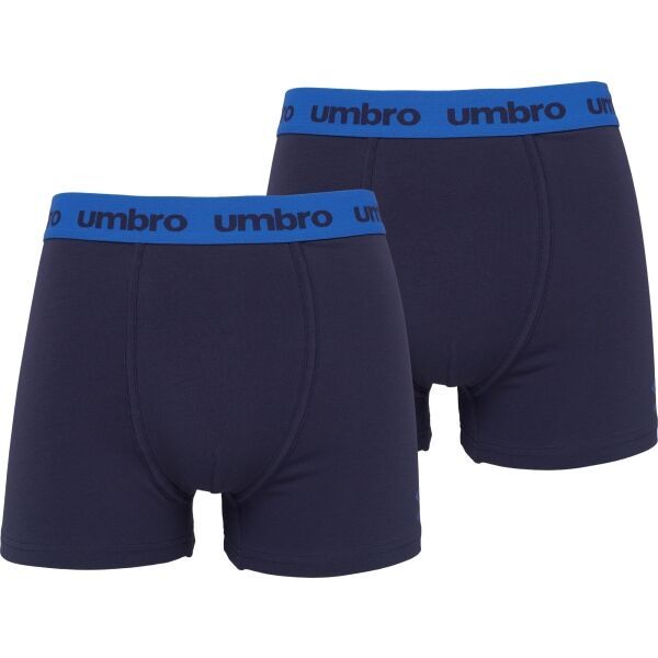 Umbro Umbro BOXER SHORT 2 PACK Мъжки боксерки, тъмносин, размер