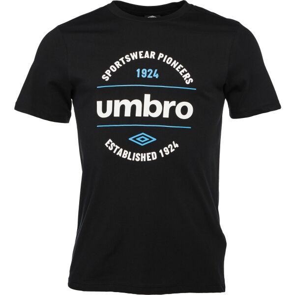 Umbro Umbro CIRCULAR GRAPHIC TEE Мъжка тениска, черно, размер