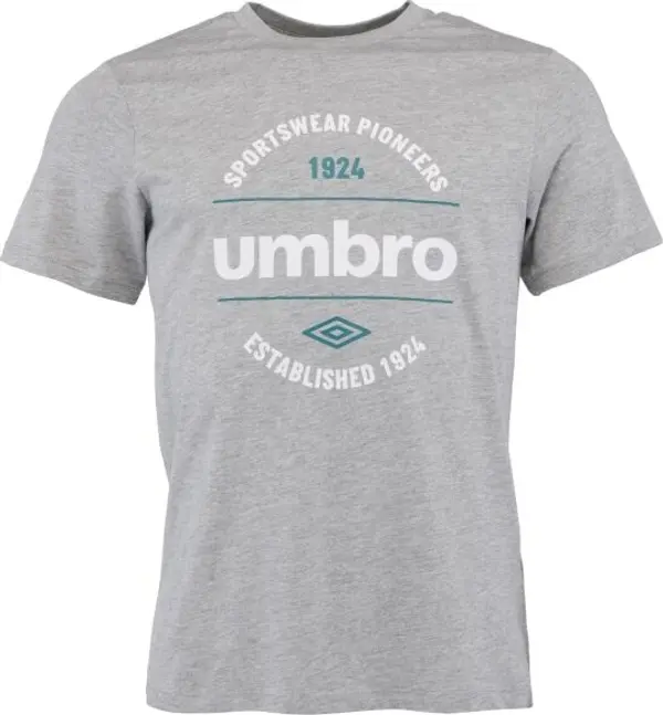 Umbro Umbro CIRCULAR GRAPHIC TEE Мъжка тениска, сиво, размер
