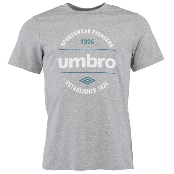 Umbro Umbro CIRCULAR GRAPHIC TEE Мъжка тениска, сиво, размер