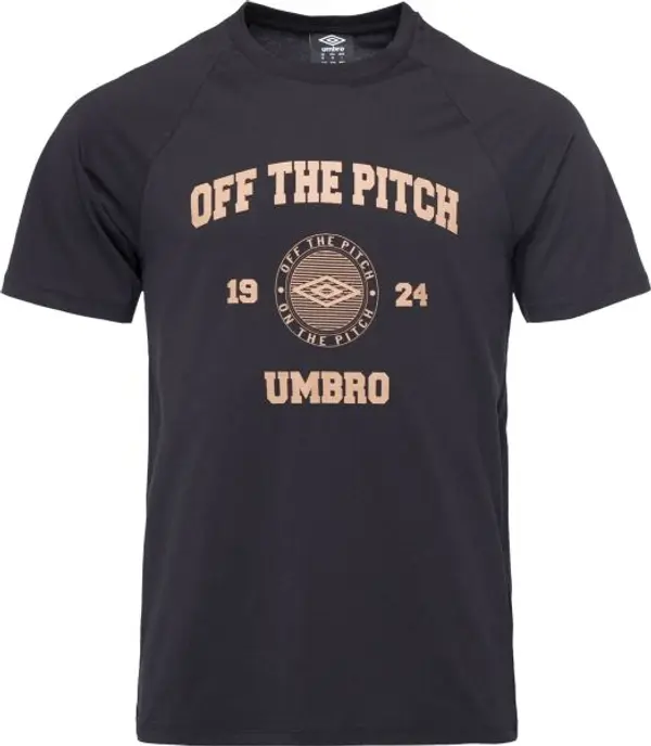 Umbro Umbro COLLEGIATE GRAPHIC TEE Мъжка тениска, черно, размер