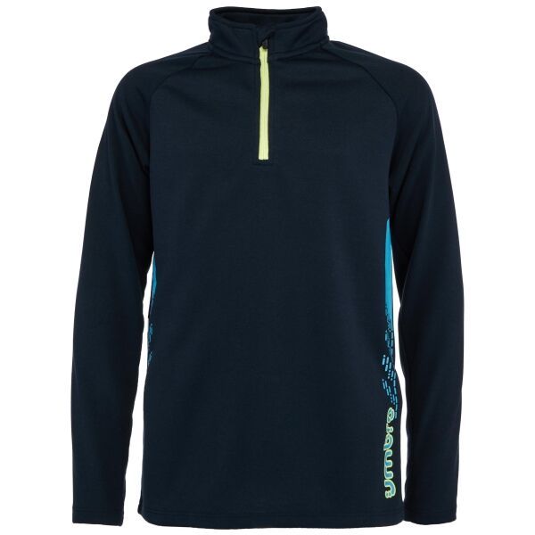 Umbro Umbro CYPHER QUARTER ZIP - JNR Суитшърт за момчета, тъмносин, размер