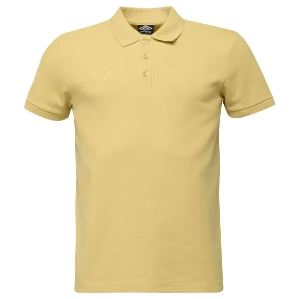 Umbro Umbro DURRY Мъжка тениска с яка, жълто, размер