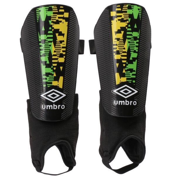 Umbro Umbro FORMATION GUARD W/ANKLE SOCK Мъжки футболни протектори, черно, размер
