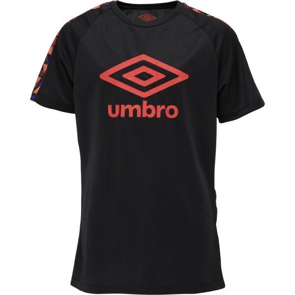 Umbro Umbro FORMATION JERSEY - JNR Спортна тениска за момчета, черно, размер