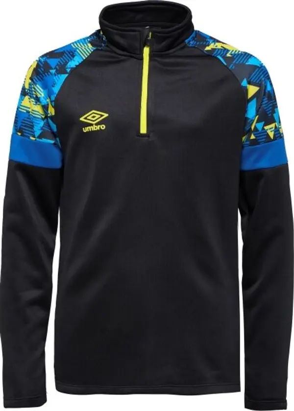 Umbro Umbro FORMATION QUARTER ZIP - JNR Детски спортен суитшърт, черно, размер