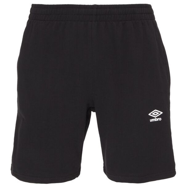 Umbro Umbro FRENCH TERRY SHORT ESSENTIALS Мъжки трикотажни къси панталони, черно, размер