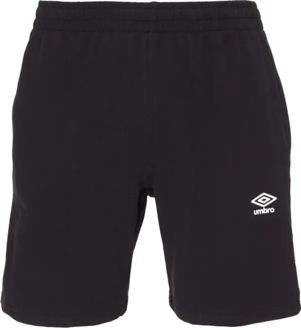 Umbro Umbro FRENCH TERRY SHORT ESSENTIALS Мъжки трикотажни къси панталони, черно, размер