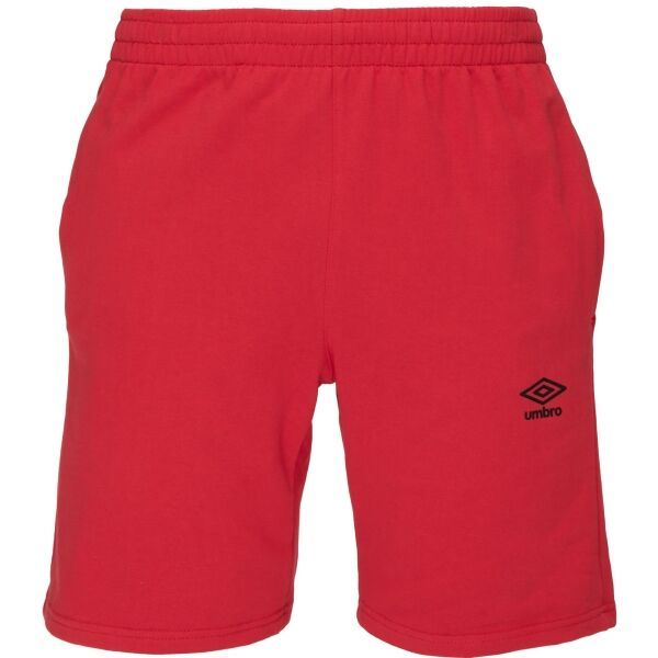 Umbro Umbro FRENCH TERRY SHORT ESSENTIALS Мъжки трикотажни къси панталони, червено, размер