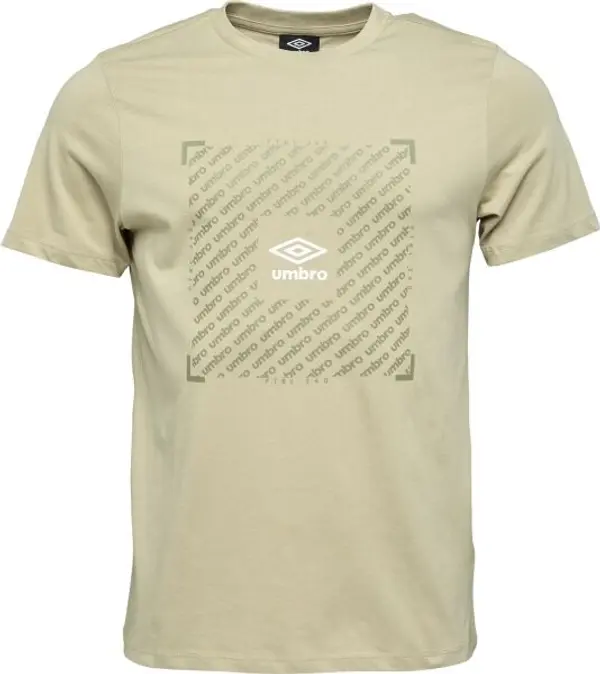 Umbro Umbro FTBL BOX GRAPHIC TEE Мъжка тениска, бежово, размер
