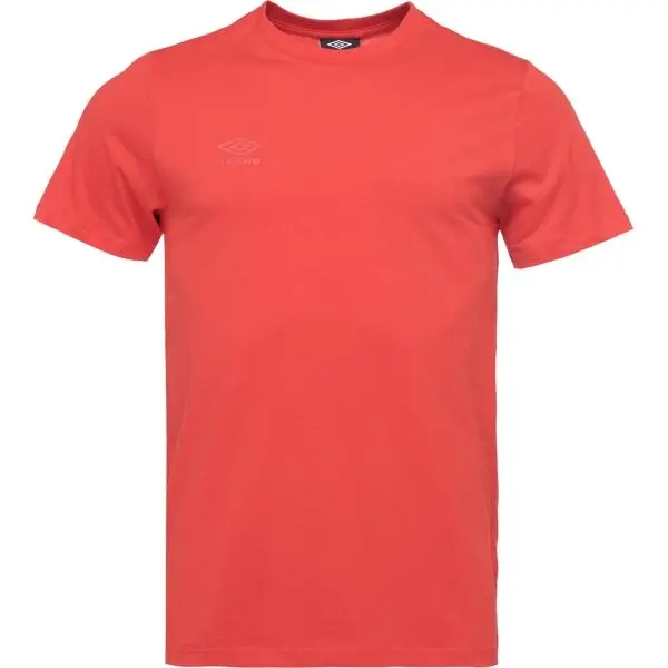Umbro Umbro FW SMALL LOGO TEE Мъжка тениска, червено, размер
