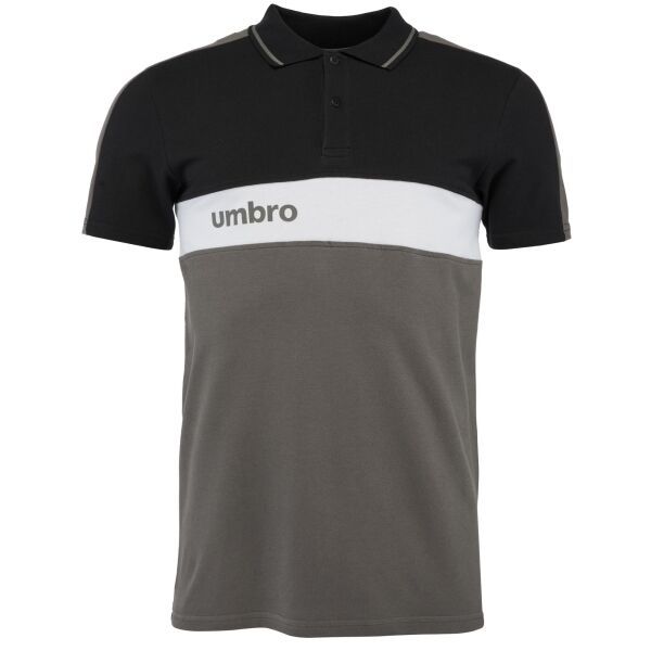 Umbro Umbro FW SPORTSWEAR POLO Мъжка тениска с якичка, сиво, размер
