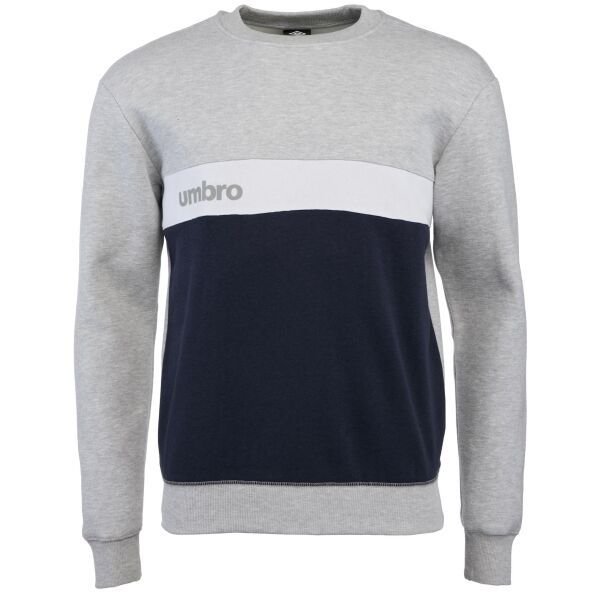 Umbro Umbro FW SPORTSWEAR SWEAT Мъжки суитшърт, сиво, размер