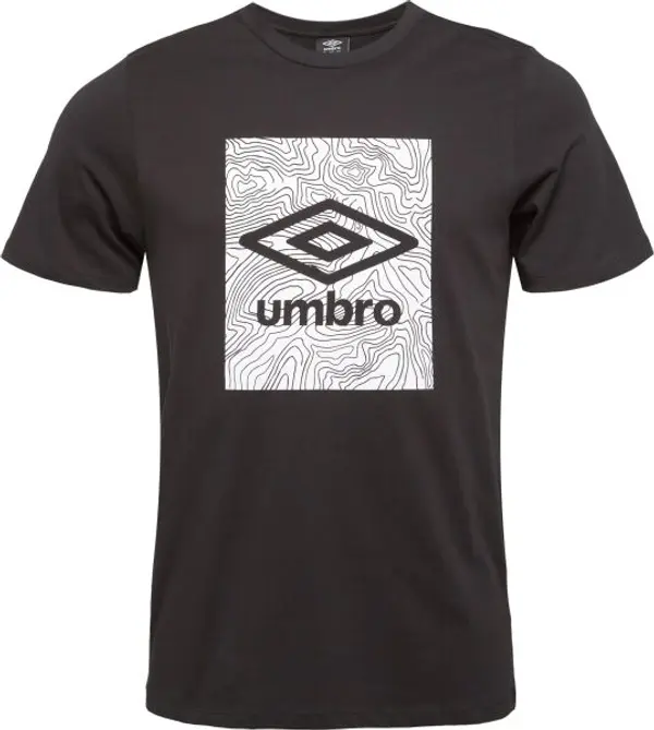 Umbro Umbro GEO GRAPHIC TEE Мъжка тениска, черно, размер