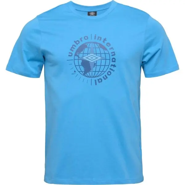 Umbro Umbro GLOBE GRAPHIC TEE Мъжка тениска, синьо, размер