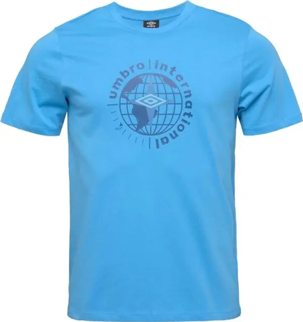 Umbro Umbro GLOBE GRAPHIC TEE Мъжка тениска, синьо, размер