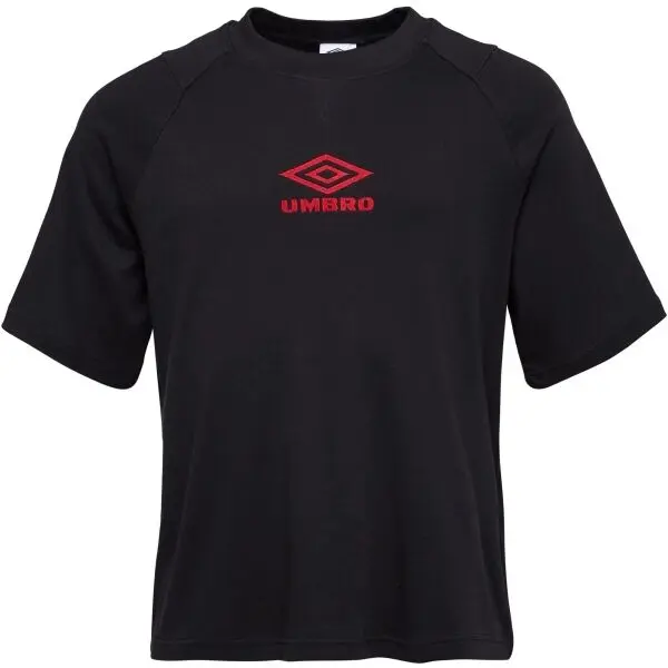 Umbro Umbro ICONIC BOXY TEE Мъжка тениска, черно, размер