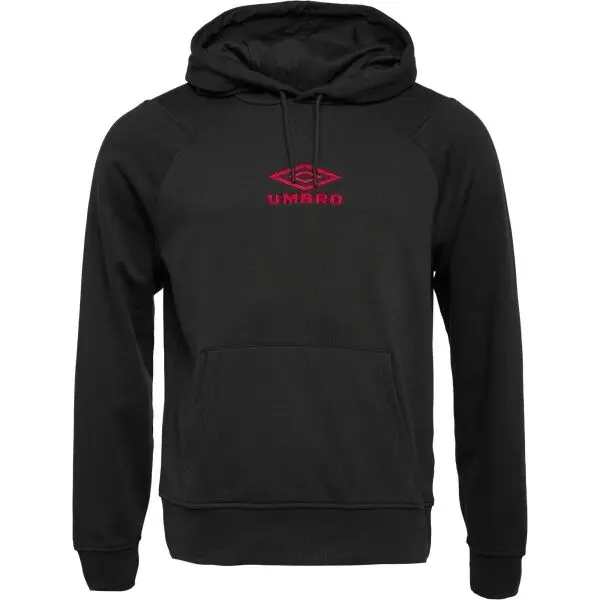 Umbro Umbro ICONIC HOODIE Мъжки суитшърт, черно, размер
