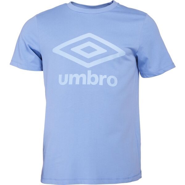Umbro Umbro LARGE COTTON LOGO TEE Мъжка тениска, синьо, размер