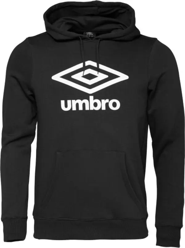 Umbro Umbro LARGE LOGO HOODIE ESSENTIALS Мъжки суитшърт, черно, размер
