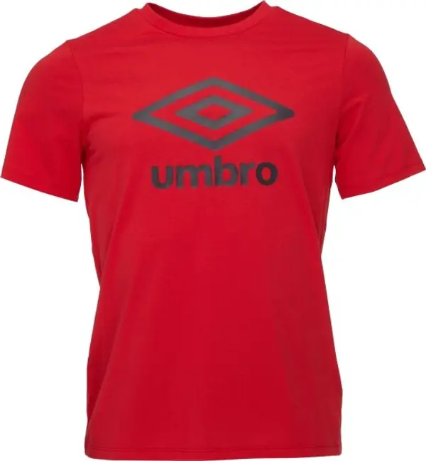 Umbro Umbro LARGE LOGO TEE ESSENTIALS Мъжка тениска, червено, размер