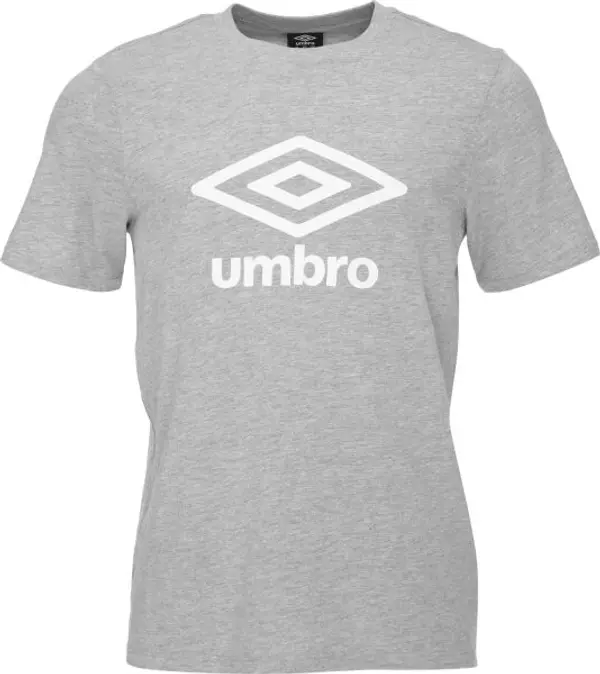 Umbro Umbro LARGE LOGO TEE ESSENTIALS Мъжка тениска, сиво, размер