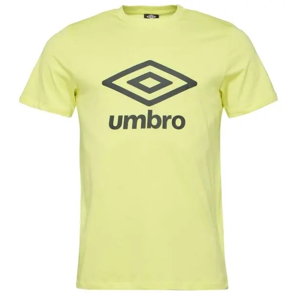 Umbro Umbro LARGE LOGO TEE ESSENTIALS Мъжка тениска, жълто, размер