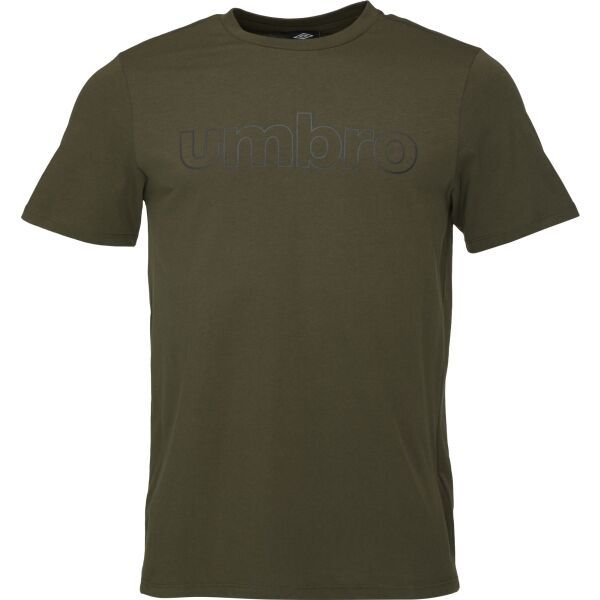 Umbro Umbro LINEAR LOGO GRAPHIC TEE Мъжка тениска, khaki, размер
