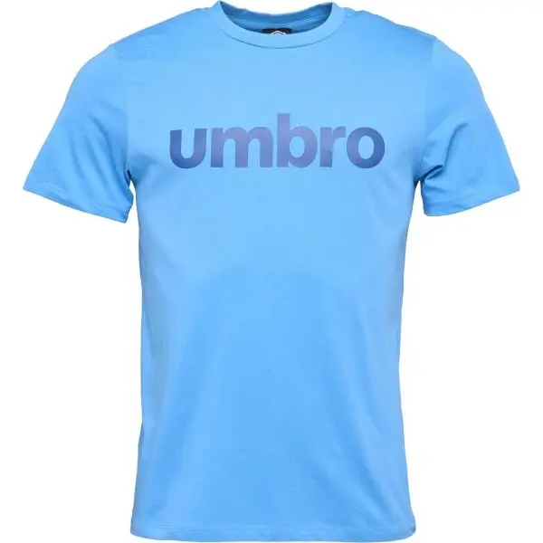 Umbro Umbro LINEAR LOGO GRAPHIC TEE Мъжка тениска, светлосиньо, размер