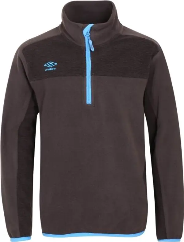 Umbro Umbro MACE Детски суитшърт от флийс, тъмносиво, размер 116-122