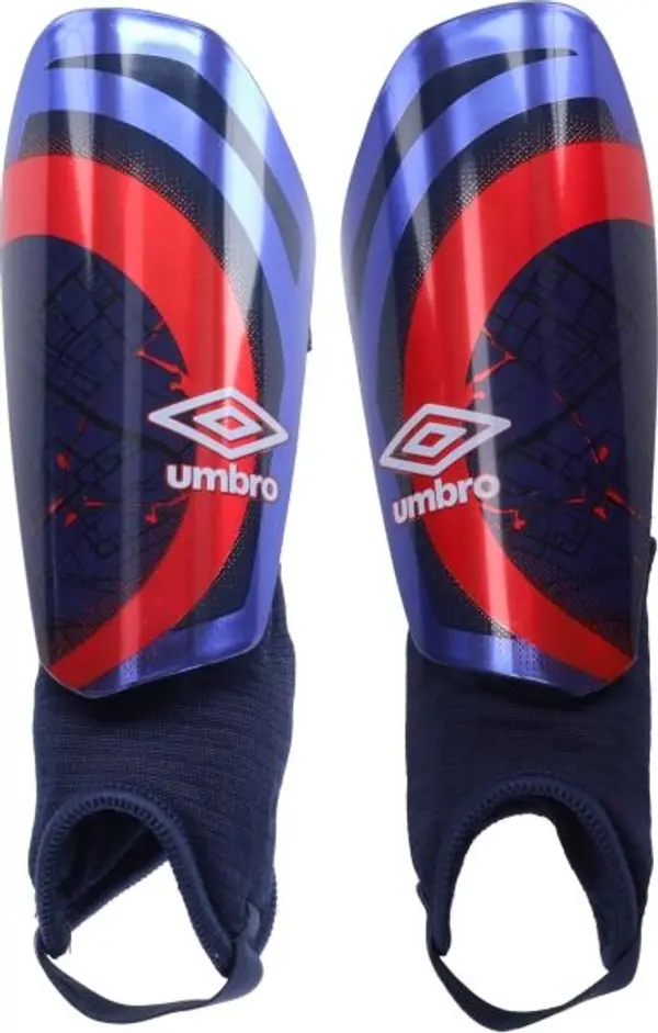 Umbro Umbro NEO PRO TECTA II GUARD W/ANKLE SOCK - JNR Детски футболни протектори, синьо, размер